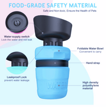 Load image into Gallery viewer, Dog Bowl Water Bottle | Flex Pet Water Bottle™
