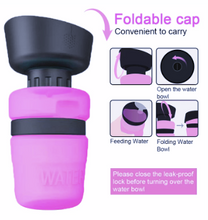 Load image into Gallery viewer, Dog Bowl Water Bottle | Flex Pet Water Bottle™
