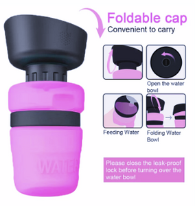 Dog Bowl Water Bottle | Flex Pet Water Bottle™